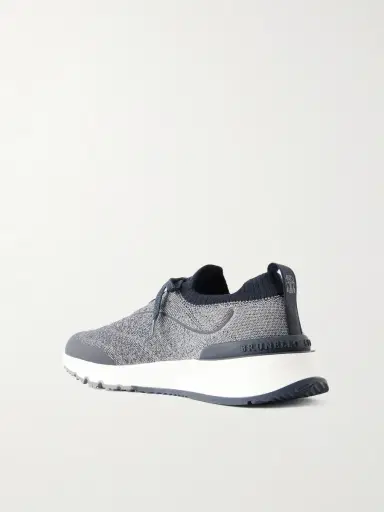 Brunello Cucinelli Stretch-Knit Sneakers - Men | Thumbnail 4 Brunello Cucinelli Stretch-Knit Sneakers - Men | Thumbnail 4