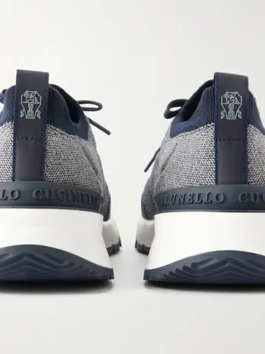 Brunello Cucinelli Stretch-Knit Sneakers - Men | Thumbnail 5 Brunello Cucinelli Stretch-Knit Sneakers - Men | Thumbnail 5