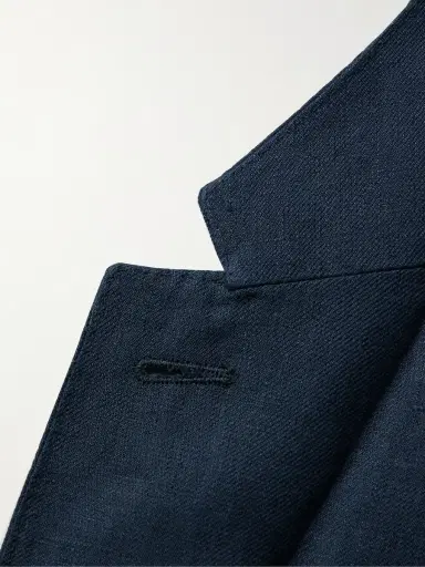Zegna Slim-Fit Oasi Lino Twill Suit Jacket - Men | Thumbnail 5 Zegna Slim-Fit Oasi Lino Twill Suit Jacket - Men | Thumbnail 5