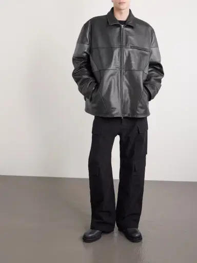 Vetements Cut-Up Oversized Patchwork Leather Jacket - Men | Thumbnail 2 Vetements Cut-Up Oversized Patchwork Leather Jacket - Men | Thumbnail 2