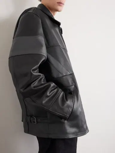 Vetements Cut-Up Oversized Patchwork Leather Jacket - Men | Thumbnail 5 Vetements Cut-Up Oversized Patchwork Leather Jacket - Men | Thumbnail 5