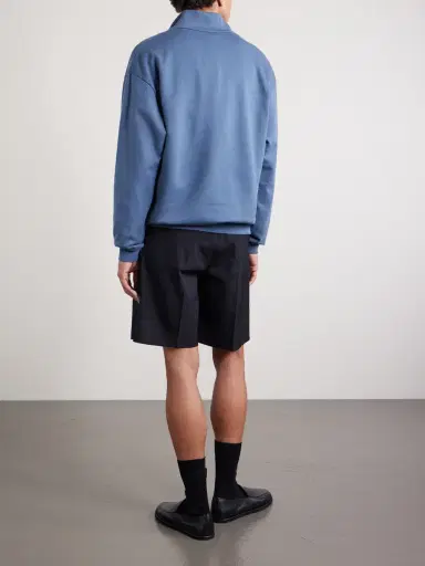 Auralee Cotton Half-Zip Sweatshirt - Men | Thumbnail 4 Auralee Cotton Half-Zip Sweatshirt - Men | Thumbnail 4