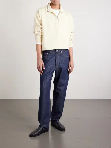 Auralee Cotton Half-Zip Sweatshirt - Men | Thumbnail 2 Auralee Cotton Half-Zip Sweatshirt - Men | Thumbnail 2