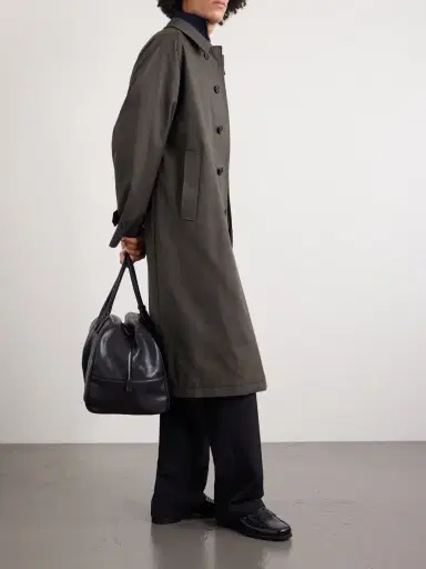 HERNO Slub Cotton-Twill Coat - Men | Thumbnail 2 HERNO Slub Cotton-Twill Coat - Men | Thumbnail 2
