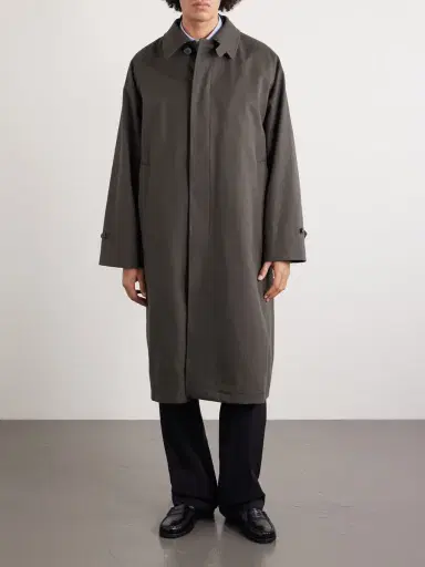 HERNO Slub Cotton-Twill Coat - Men | Thumbnail 3 HERNO Slub Cotton-Twill Coat - Men | Thumbnail 3