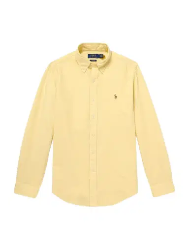 Polo Ralph Lauren Button-Down Collar Logo-Embroidered Cotton Shirt - Men | Thumbnail 1 Polo Ralph Lauren Button-Down Collar Logo-Embroidered Cotton Shirt - Men | Thumbnail 1
