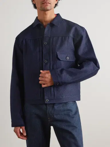 KAPITAL No. 1.2.3 1ST Denim Trucker Jacket - Men | Thumbnail 3 KAPITAL No. 1.2.3 1ST Denim Trucker Jacket - Men | Thumbnail 3