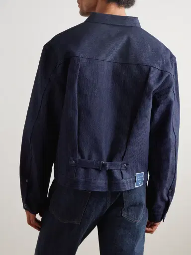 KAPITAL No. 1.2.3 1ST Denim Trucker Jacket - Men | Thumbnail 4 KAPITAL No. 1.2.3 1ST Denim Trucker Jacket - Men | Thumbnail 4