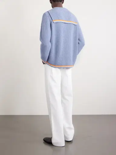 BODE Boat Deck Ribbed Virgin Wool Sweater - Men | Thumbnail 4 BODE Boat Deck Ribbed Virgin Wool Sweater - Men | Thumbnail 4