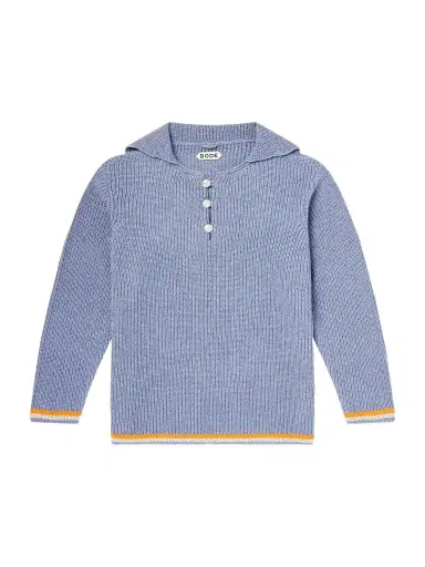 BODE Boat Deck Ribbed Virgin Wool Sweater - Men | Thumbnail 1 BODE Boat Deck Ribbed Virgin Wool Sweater - Men | Thumbnail 1