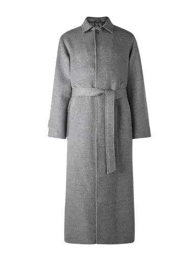 Saman Amel Belted Wool Overcoat - Men | Thumbnail 1 Saman Amel Belted Wool Overcoat - Men | Thumbnail 1