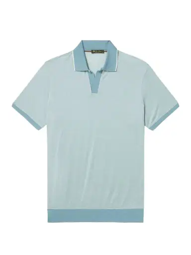 Loro Piana Cotton Polo Shirt - Men | Thumbnail 1 Loro Piana Cotton Polo Shirt - Men | Thumbnail 1