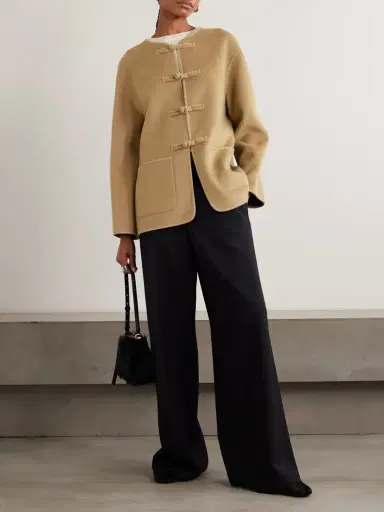 RÓHE Marie Wool And Cashmere-blend Jacket | Thumbnail 2 RÓHE Marie Wool And Cashmere-blend Jacket | Thumbnail 2