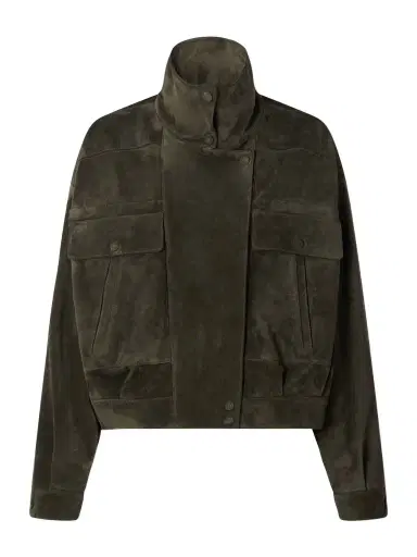 Saint Laurent Suede Jacket | Thumbnail 1 Saint Laurent Suede Jacket | Thumbnail 1