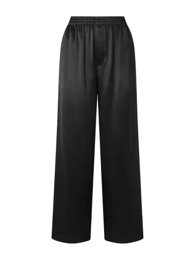 Saint Laurent Silk-satin Straight-leg Pants | Thumbnail 1 Saint Laurent Silk-satin Straight-leg Pants | Thumbnail 1