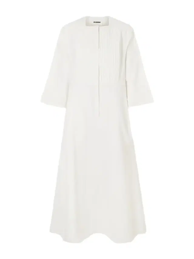 Pleated Linen Maxi Dress Pleated Linen Maxi Dress
