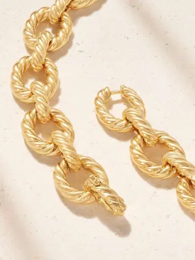 David Yurman Sculpted Cable 18-karat Gold Necklace | Thumbnail 3 David Yurman Sculpted Cable 18-karat Gold Necklace | Thumbnail 3