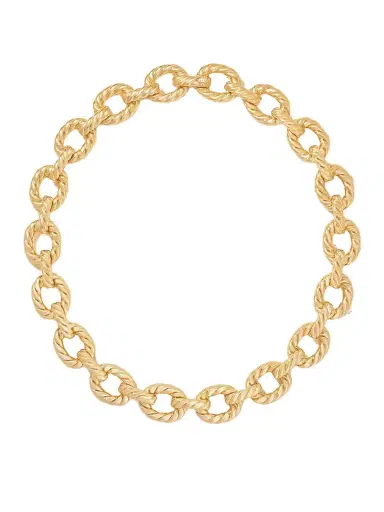David Yurman Sculpted Cable 18-karat Gold Necklace | Thumbnail 1 David Yurman Sculpted Cable 18-karat Gold Necklace | Thumbnail 1