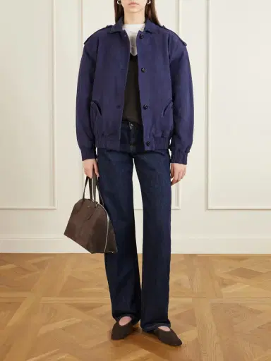 Blazé Milano Viva Charlie Padded Suede Bomber Jacket | Thumbnail 2 Blazé Milano Viva Charlie Padded Suede Bomber Jacket | Thumbnail 2