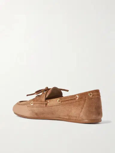 Stuart Weitzman Tinsley Suede Loafers | Thumbnail 3 Stuart Weitzman Tinsley Suede Loafers | Thumbnail 3