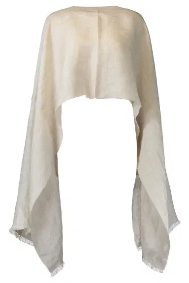 Brunello Cucinelli Sparkling Scarf - Beige Panama | Thumbnail 1 Brunello Cucinelli Sparkling Scarf - Beige Panama | Thumbnail 1
