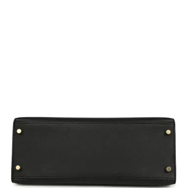 HERMÈS Pre-owned Hermes Kelly Sellier 28 Black Epsom Gold Hardware | Thumbnail 6 HERMÈS Pre-owned Hermes Kelly Sellier 28 Black Epsom Gold Hardware | Thumbnail 6