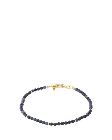 Jan Leslie Men's 18K Gold Sapphire Beaded Bracelet | Thumbnail 1 Jan Leslie Men's 18K Gold Sapphire Beaded Bracelet | Thumbnail 1