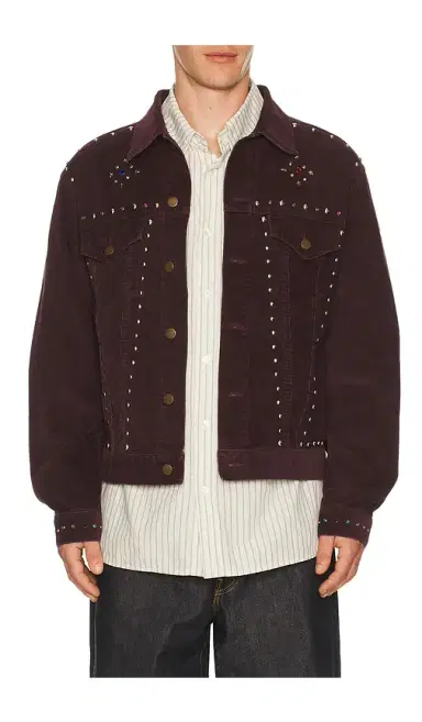 Needles Studded Jean Jacket 14W Corduroy | Thumbnail 2 Needles Studded Jean Jacket 14W Corduroy | Thumbnail 2