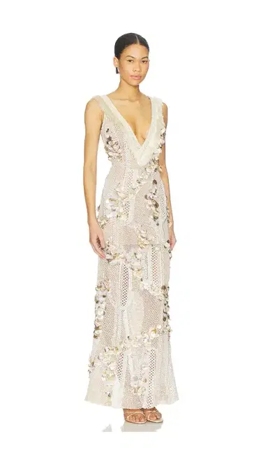 PatBO Seashell Embroidery Gown | Thumbnail 2 PatBO Seashell Embroidery Gown | Thumbnail 2