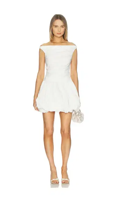 Simkhai Salina Cotton Bubble Mini Dress | Thumbnail 1 Simkhai Salina Cotton Bubble Mini Dress | Thumbnail 1