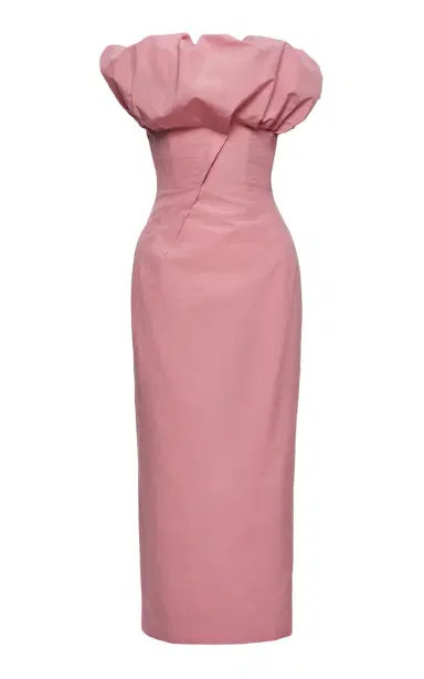 Magda Butrym Strapless Puffed Cotton Gown | Thumbnail 1 Magda Butrym Strapless Puffed Cotton Gown | Thumbnail 1