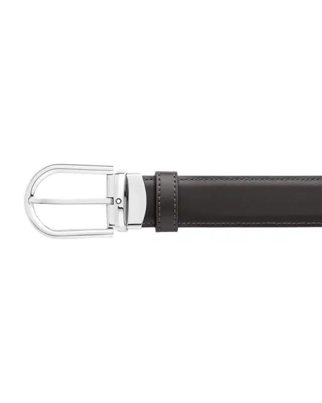 Men 's Reversible Leather Buckle Belt Men 's Reversible Leather Buckle Belt