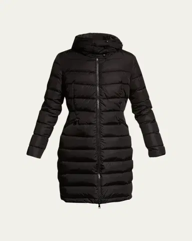 Moncler Flammette High-Neck Puffer Coat | Thumbnail 7 Moncler Flammette High-Neck Puffer Coat | Thumbnail 7