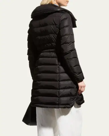 Moncler Flammette High-Neck Puffer Coat | Thumbnail 9 Moncler Flammette High-Neck Puffer Coat | Thumbnail 9