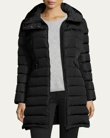 Moncler Flammette High-Neck Puffer Coat | Thumbnail 10 Moncler Flammette High-Neck Puffer Coat | Thumbnail 10
