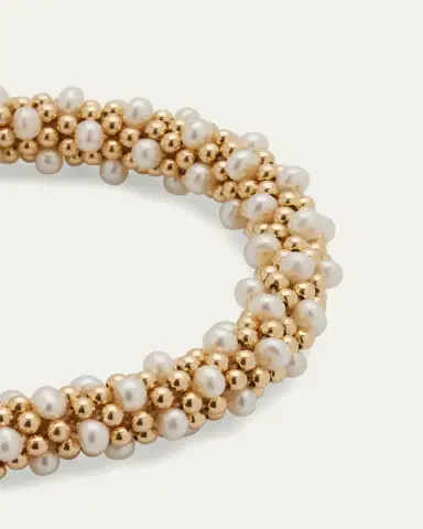Meredith Frederick Caroline 14K Gold & Pearl Bracelet | Thumbnail 4 Meredith Frederick Caroline 14K Gold & Pearl Bracelet | Thumbnail 4
