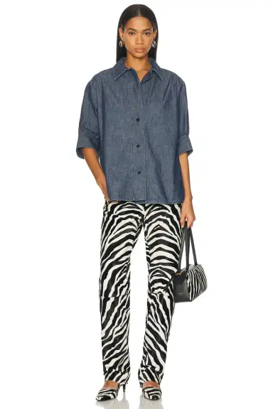 Jil Sander Denim Top | Thumbnail 4 Jil Sander Denim Top | Thumbnail 4