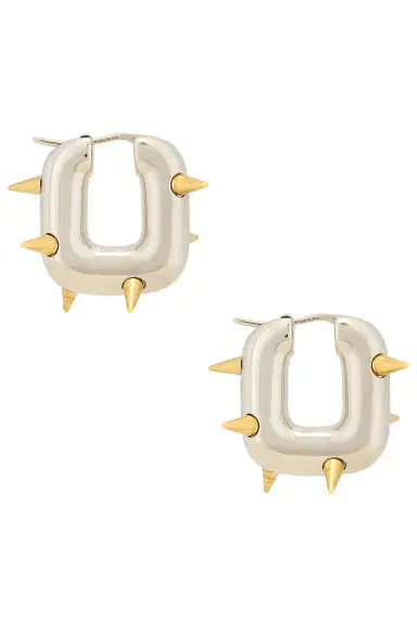 Acne Studios Hoop Spike Earrings | Thumbnail 3 Acne Studios Hoop Spike Earrings | Thumbnail 3