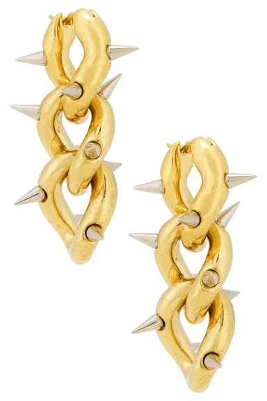 Acne Studios Spike Chain Earrings | Thumbnail 1 Acne Studios Spike Chain Earrings | Thumbnail 1