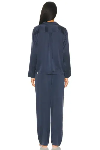 Lunya Washable Silk Long Sleeve Pant Pajama Set | Thumbnail 3 Lunya Washable Silk Long Sleeve Pant Pajama Set | Thumbnail 3