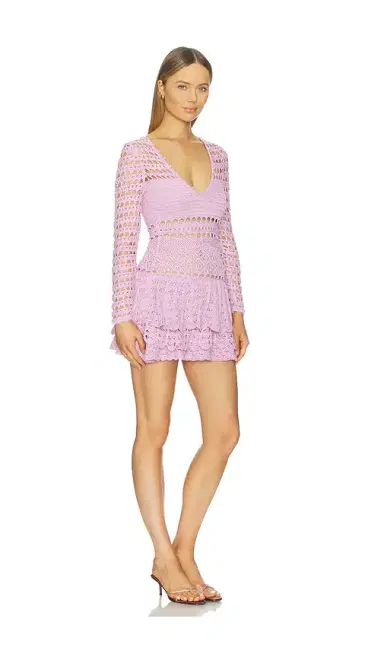 Retrofête Lujayn Crochet Dress | Thumbnail 2 Retrofête Lujayn Crochet Dress | Thumbnail 2