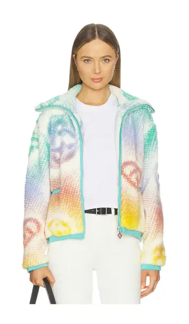 Casablanca Monogram Fleece Jacket | Thumbnail 1 Casablanca Monogram Fleece Jacket | Thumbnail 1