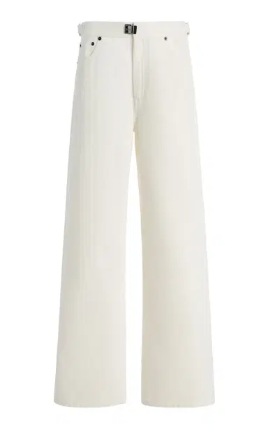 STILL HERE Buckle Mid-Rise Jeans | Thumbnail 1 STILL HERE Buckle Mid-Rise Jeans | Thumbnail 1