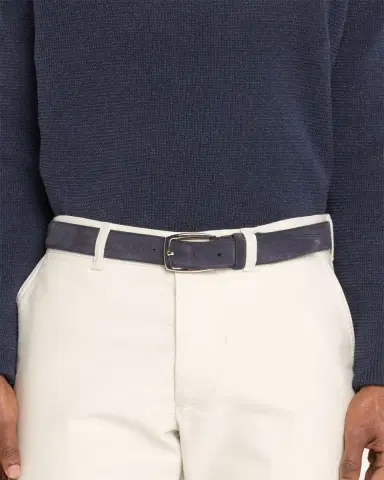 Brioni Men's Calf Suede Belt | Thumbnail 4 Brioni Men's Calf Suede Belt | Thumbnail 4