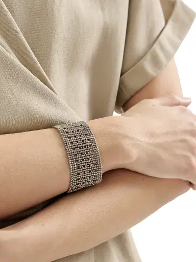 Brunello Cucinelli Women's Sterling Silver Bracelet - Silver | Thumbnail 2 Brunello Cucinelli Women's Sterling Silver Bracelet - Silver | Thumbnail 2