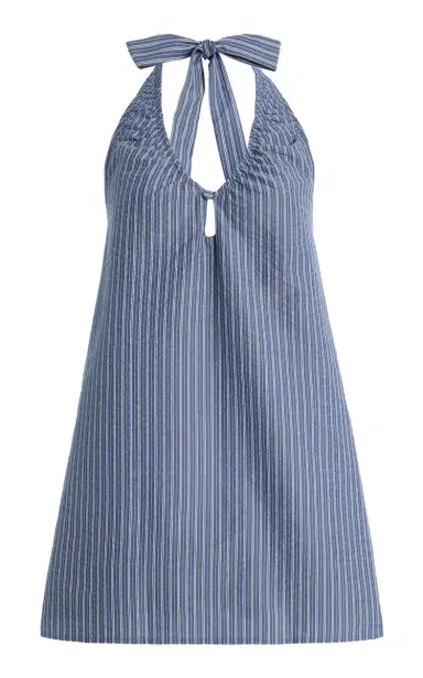 ELCE Exclusive Sidney Cotton-Blend Mini Halter Dress | Thumbnail 13 ELCE Exclusive Sidney Cotton-Blend Mini Halter Dress | Thumbnail 13