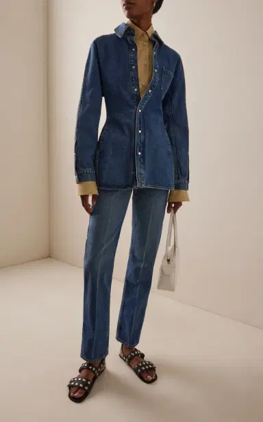 OSSOU Cinch Denim Shirt | Thumbnail 3 OSSOU Cinch Denim Shirt | Thumbnail 3
