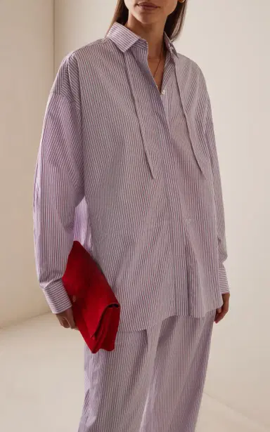 RÙADH The Dune Striped Cotton Shirt | Thumbnail 2 RÙADH The Dune Striped Cotton Shirt | Thumbnail 2