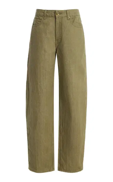 OSSOU Rider Rigid Low-Rise Bowed-Leg Jeans | Thumbnail 4 OSSOU Rider Rigid Low-Rise Bowed-Leg Jeans | Thumbnail 4