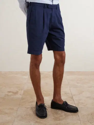 Boglioli Straight-Leg Cotton-Blend Shorts - Men | Thumbnail 3 Boglioli Straight-Leg Cotton-Blend Shorts - Men | Thumbnail 3